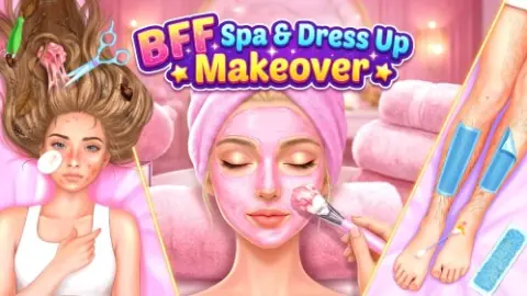 Игра BFF Makeover - Spa & Dress Up