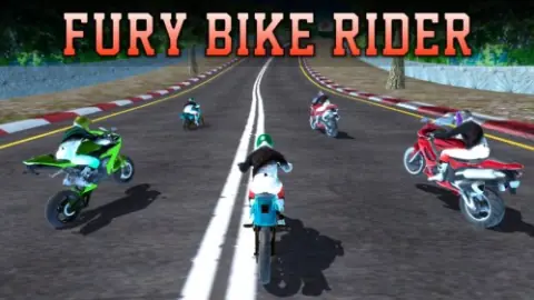 Игра Ярость Мотоциклиста | Fury Bike Rider
