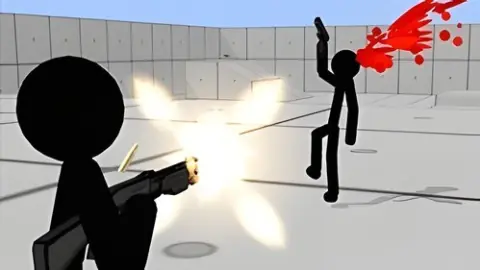 Игра Стрелок из Пистолета Стикмен