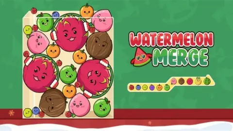 Игра Фруктовое Слияние: Сочная Капля