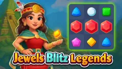 Игра Легенды: Бомбежка Самоцветов