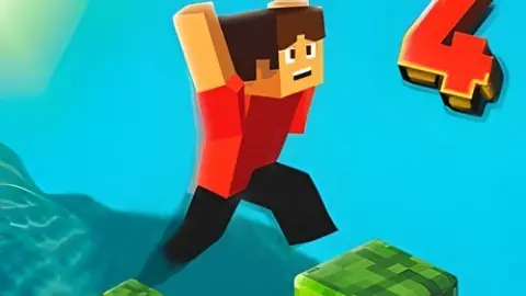 Игра Паркур Блок 4