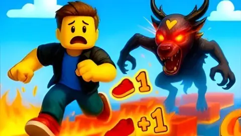 Игра Обби: 99 Ночей Побега +1 Скорость