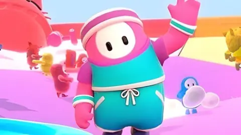 Игра Фолл Гайс Бегун |  Fall Guyz