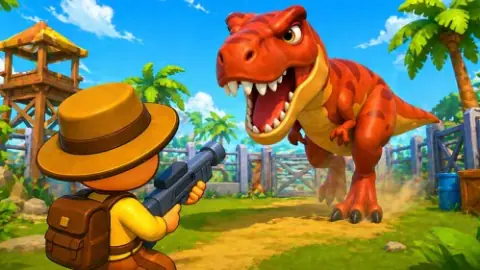 Игра Динофайтер