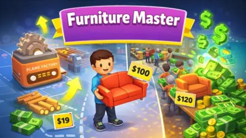 Игра Мастер Мебели: Идл Магнат
