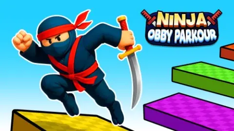 Игра Ниндзя Обби Паркур