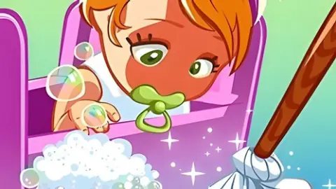 Игра Уборка Кукольного Домика