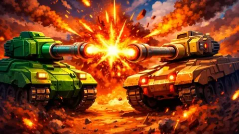 Игра Столкновение Военных Машин