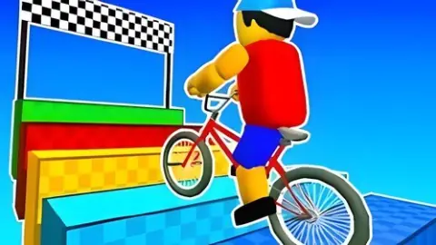 Игра Обби на Велосипеде