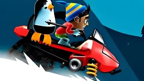 Игра Лыжное Сафари | Ski Safari