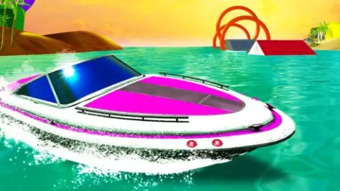 Игра Гонки на Реактивных Лодках на Двоих