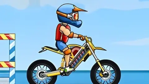 Игра Moto X3M: Вечеринка у Бассейна | Moto X3M: Pool Party