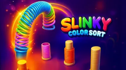 Игра Сортировка по Цету Слинки
