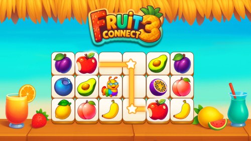 Игра Фруктовый Коннект 3