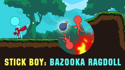 Игра Стикмен: Базука Кукла