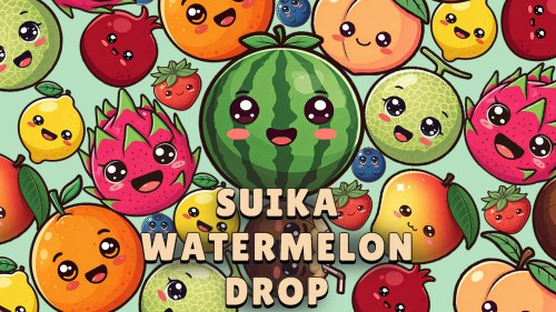 Игра Suika Watermelon Drop