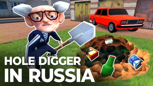 Игра Копай Дыру в России