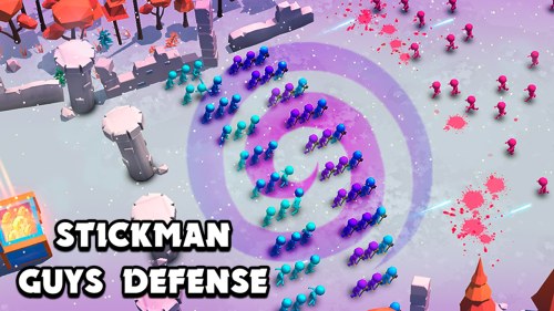 Игра Защита Ребят Стикменов