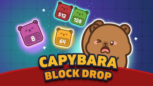 Игра Капибара Блокс Дроп