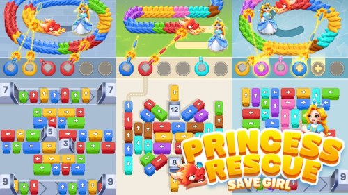 Игра Спасение Принцессы: Спаси Девушку
