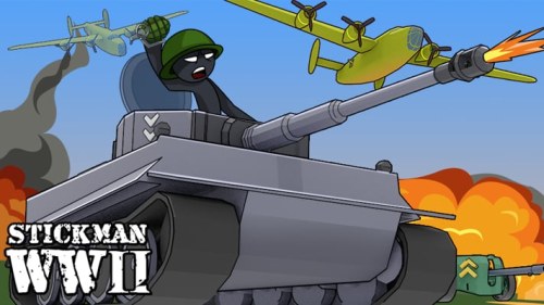 Игра Вторая Мировая Война Стикменов