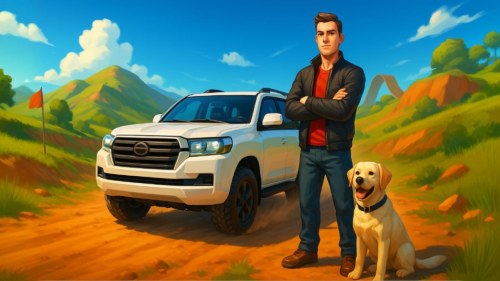 Игра Водитель Внедорожника Лэнд Крузер
