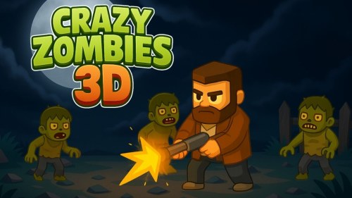 Игра Сумасшедшие Зомби 3D
