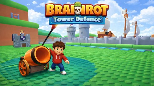 Игра Брейнрот Защита Башни