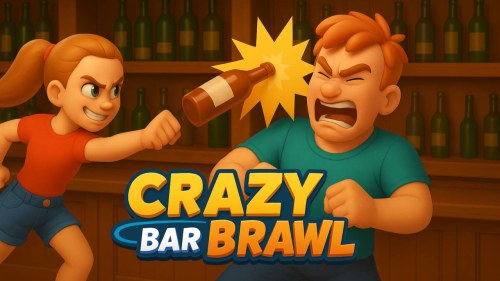 Игра Сумасшедшая Драка в Баре