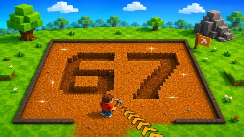 Игра Обби Диг Брейнротс