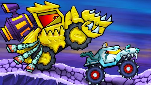 Игра Машина Ест Машину: Арктическое Приключение