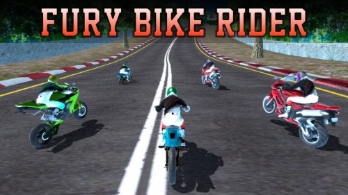 Игра Ярость Мотоциклиста | Fury Bike Rider