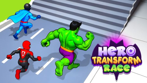 Игра Гонка с Превращением Героя