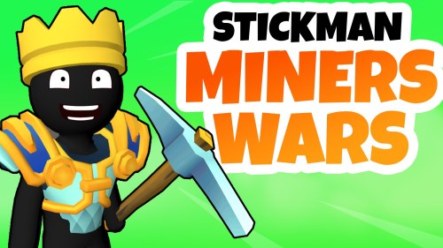 Игра Стикмен: Шахтерские Войны
