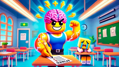Игра Обби: IQ-Тест Тупой или Гениальный