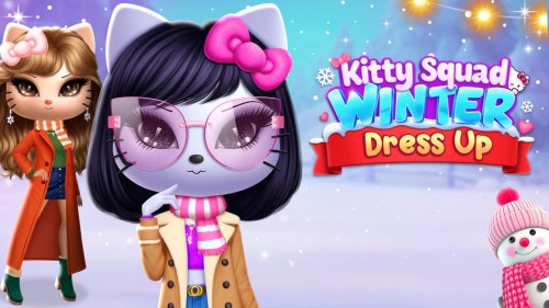 Игра Зимняя Одежда Отряда Китти