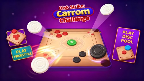 Игра Диск Страйк: Карром Челлендж