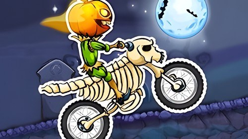 Игра Мото Экстрим: Жуткая Земля | Moto X3M Spooky Land
