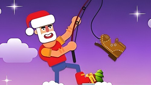 Игра Рождественская Рыбалка.io