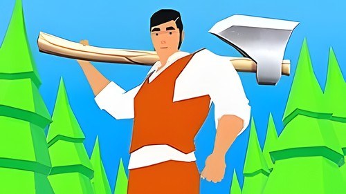 Игра Холостой Дровосек 3D | Idle Lumberjack 3D