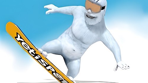 Игра Етти Спорт: Сноуборд Фрирайд