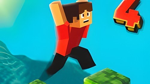 Игра Паркур Блок 4
