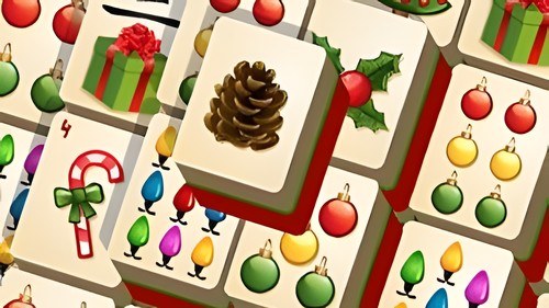 Игра Рождественский маджонг l Christmas Mahjong