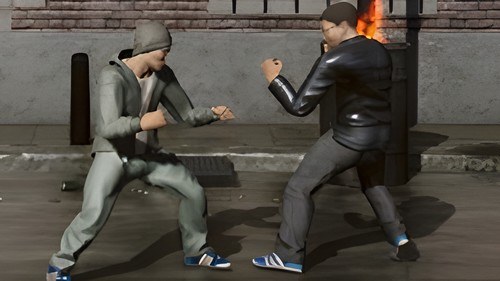 Игра Бешеный Удар 3Д