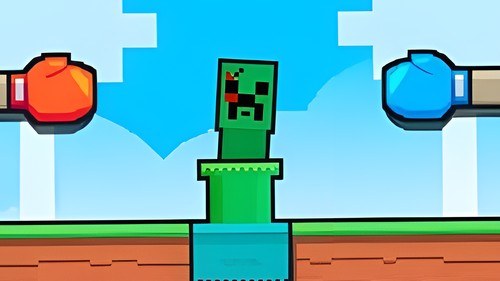 Игра Майнкрафт Удар на Двоих