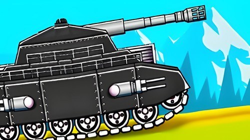 Игра Ярость Танков: Битва с Боссом 2Д
