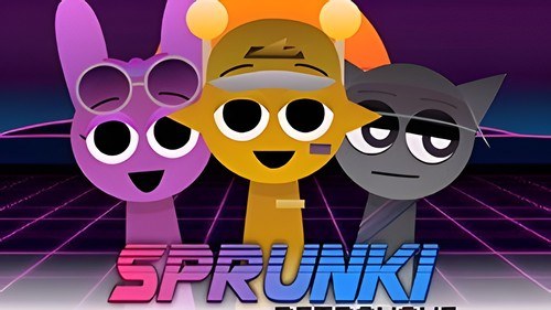 Игра Спрунки Ретровейв