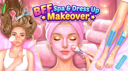 Игра BFF Makeover - Spa & Dress Up